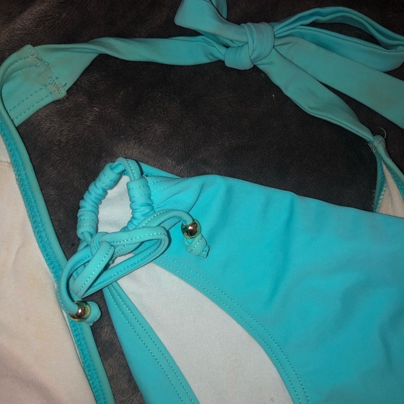 La Vie En Rose Turquoise Bikini Set - Picture 8 of 8